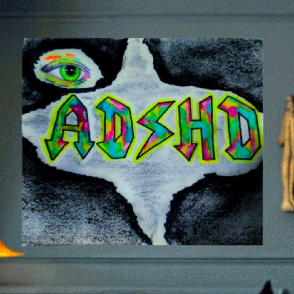 ADHD mix Media art